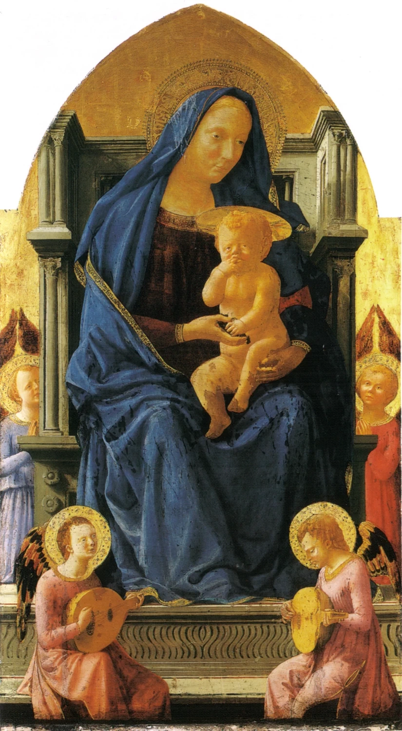 Madonna col Bambino e angeli - National Gallery, London